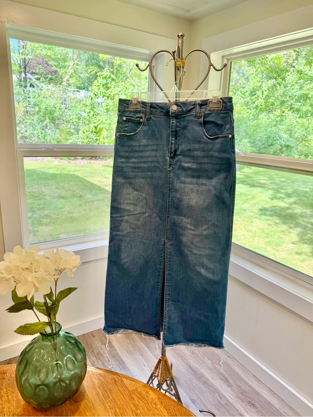 OAT Denim Skirt